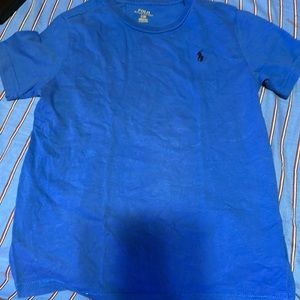 Size 6 boys blue polo T-shirt